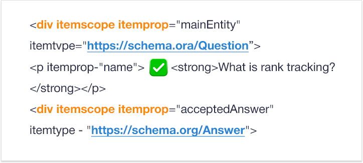 Structured Data Markup