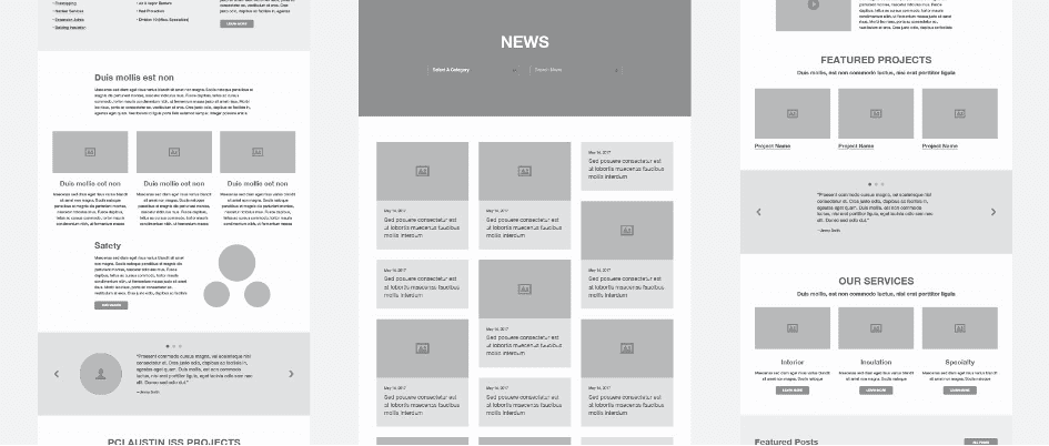 High – Fidelity Wireframe 