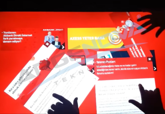 Başarı Hikayesi : AKBANK Multitouch Masa