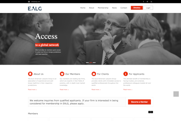 Euro-American Lawyers Group Web Portalı Euro-American Lawyers Group Web Portalı