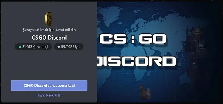 CSGO Discord Sunucusu